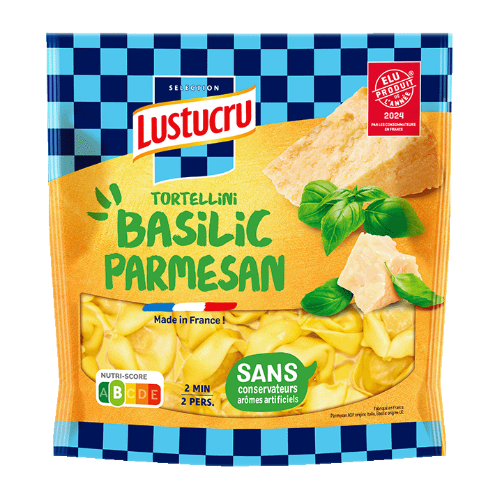 Tortellini Basilic Parmesan