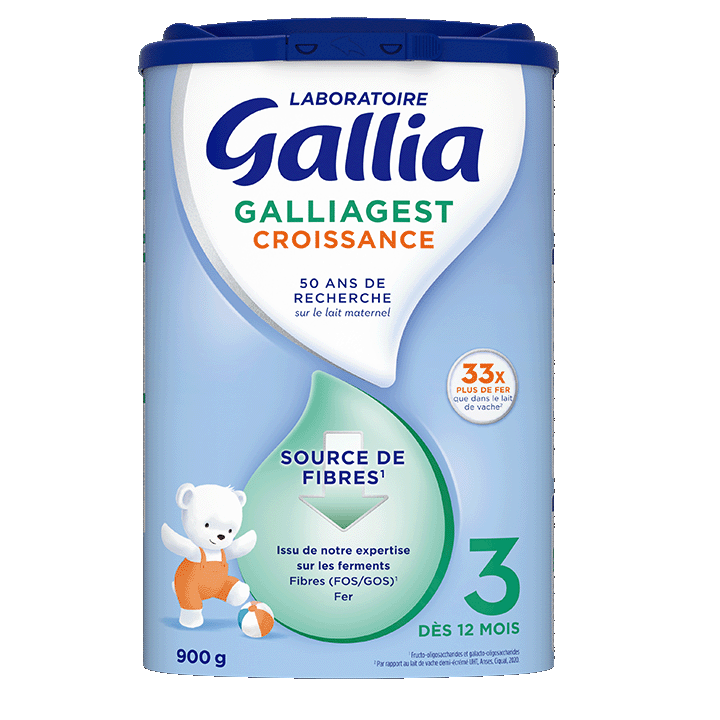 Laboratoire Gallia Galliagest Croissance 900g