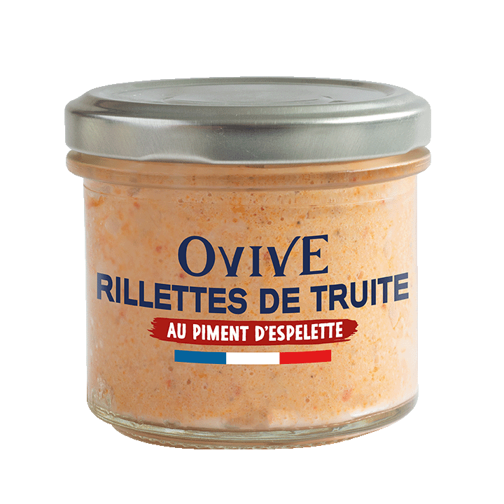 Rillettes de truite espelette 90g