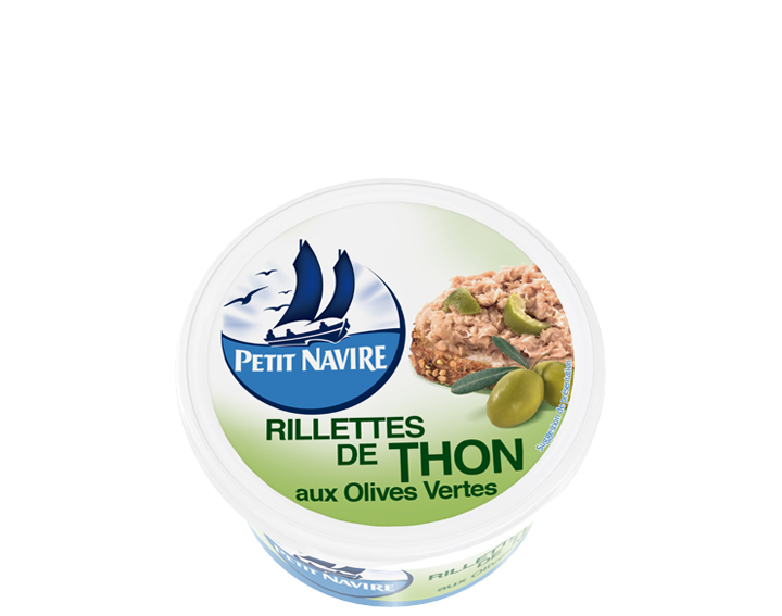 Rillettes de Thon aux Olives Vertes 125g