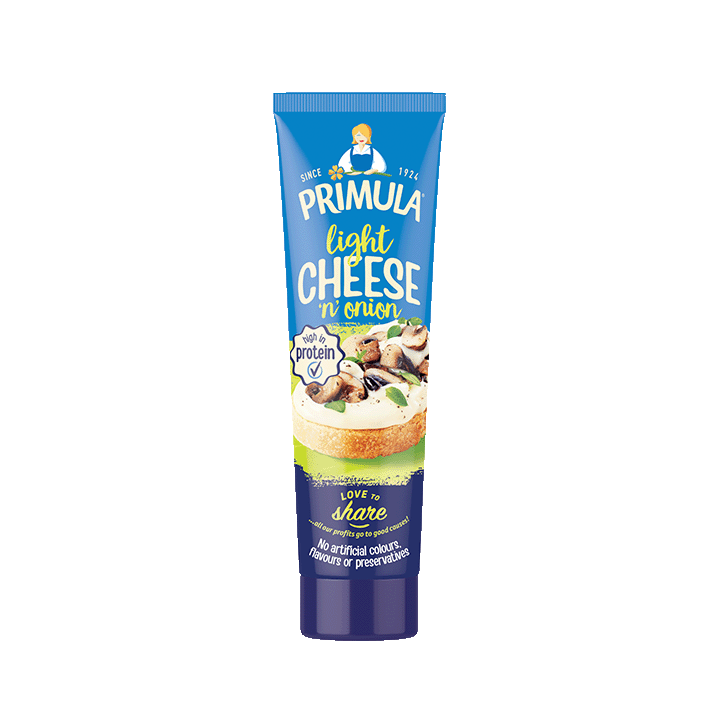 Primula Light Cheese 'n' Onion 140g