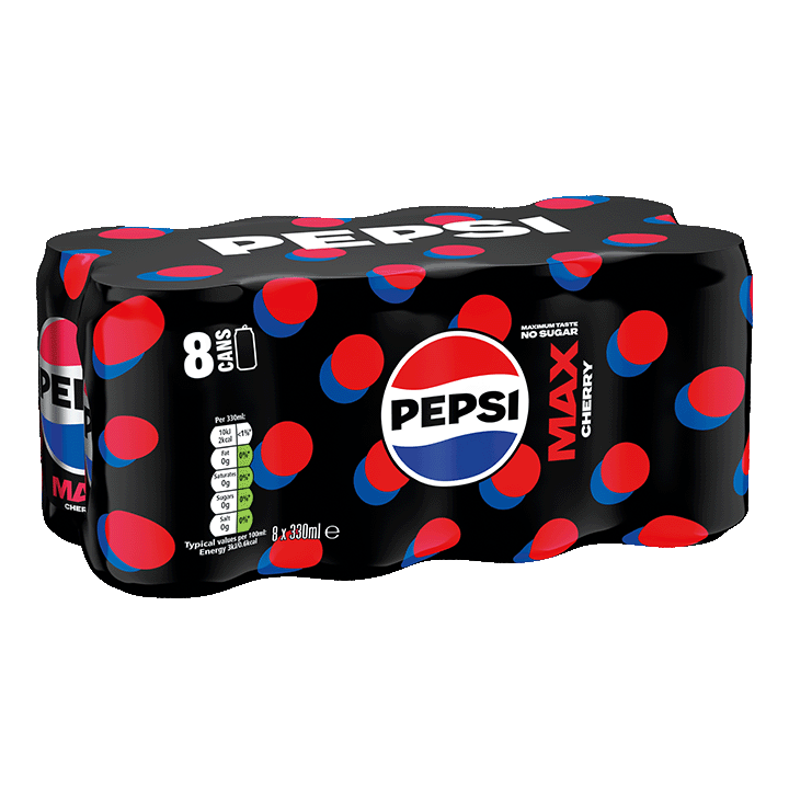 Pepsi Max Cherry 8x330ml