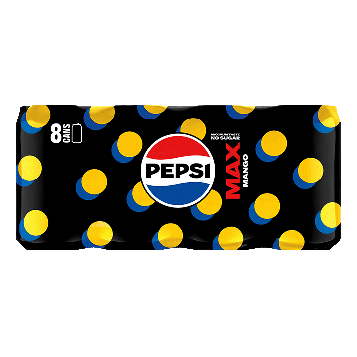Pepsi Max Mango 8x330ml