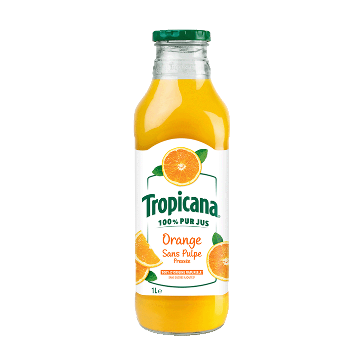 Orange Sans Pulpe Pressée 1L 