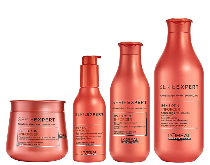 INFORCER Cheveux fragiles et cassants. 