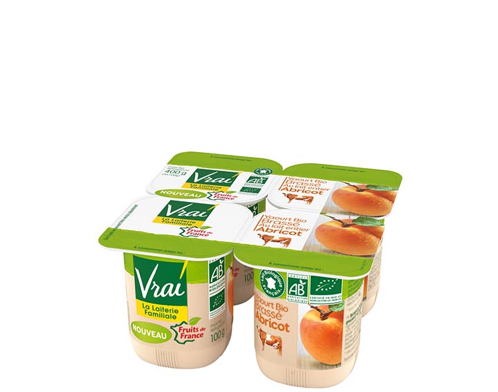 Yaourt Bio Brassé à l’Abricot