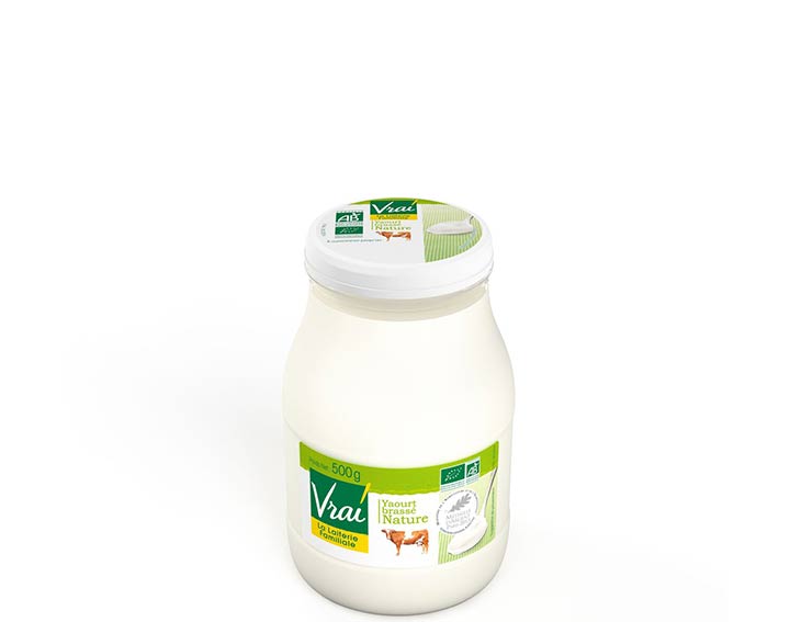 Yaourt Bio Brassé Nature 500g