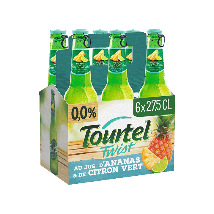 Tourtel Twist ananas citron vert