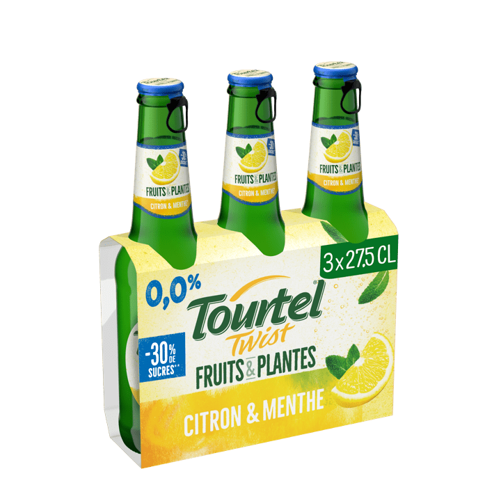 Tourtel Twist Fruits&Plantes citron/menthe 
