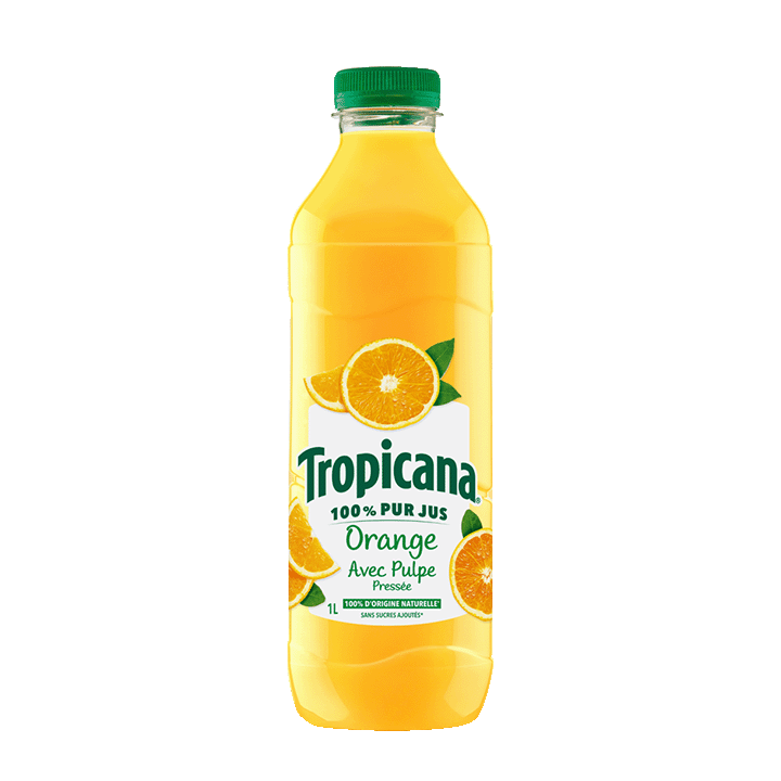 Orange Avec Pulpe Pressée 1L 