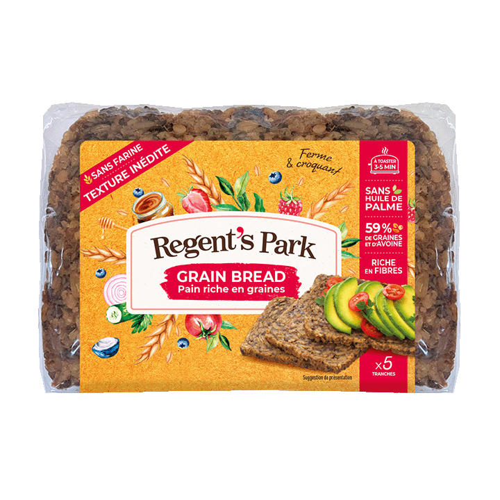 GRAIN BREAD (pain riche en graines) 300g