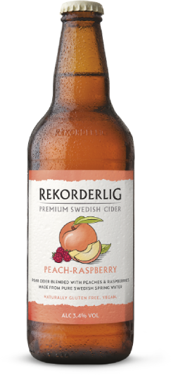 Peach Raspberry Cider 500ml