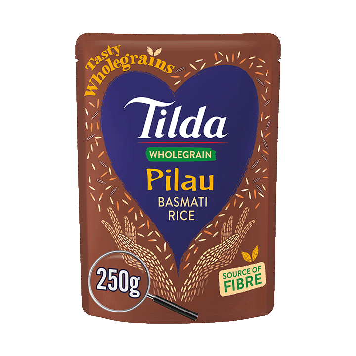 Tilda Wholegrain Pilau Basmati Rice 250g