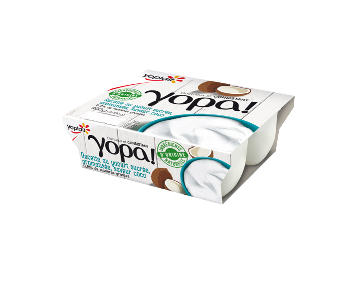 Yopa! Saveur Coco 100gx4