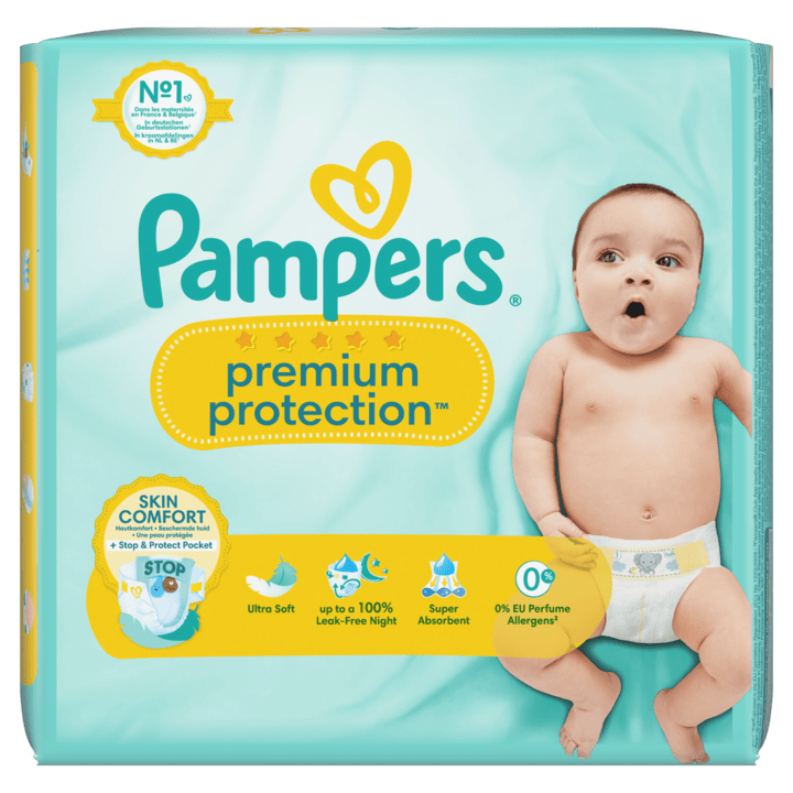 PAMPERS PREMIUM PROTECTION T1 À T6