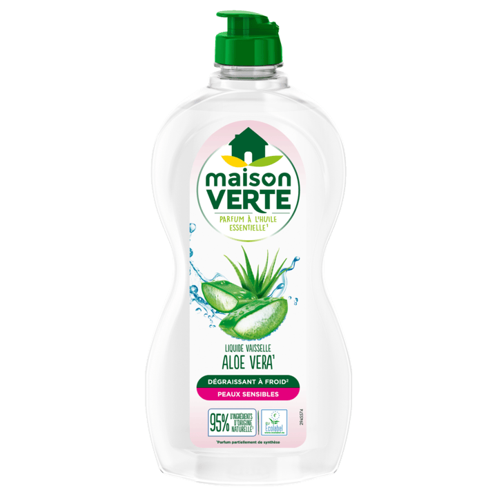Liquide Vaisselle Maison Verte Aloe Vera*