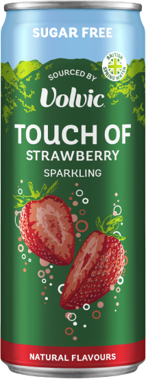 Volvic Touch of Strawberry Sparkling 330ml