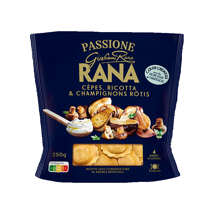 Girasoli Cèpes, Champignons Rôtis & Ricotta