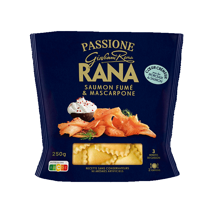 Ravioli Saumon Fumé & Mascarpone
