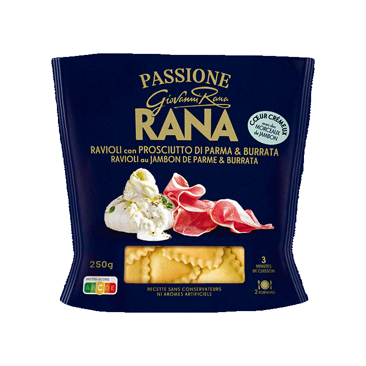 Ravioli Au Jambon De Parme & Burrata