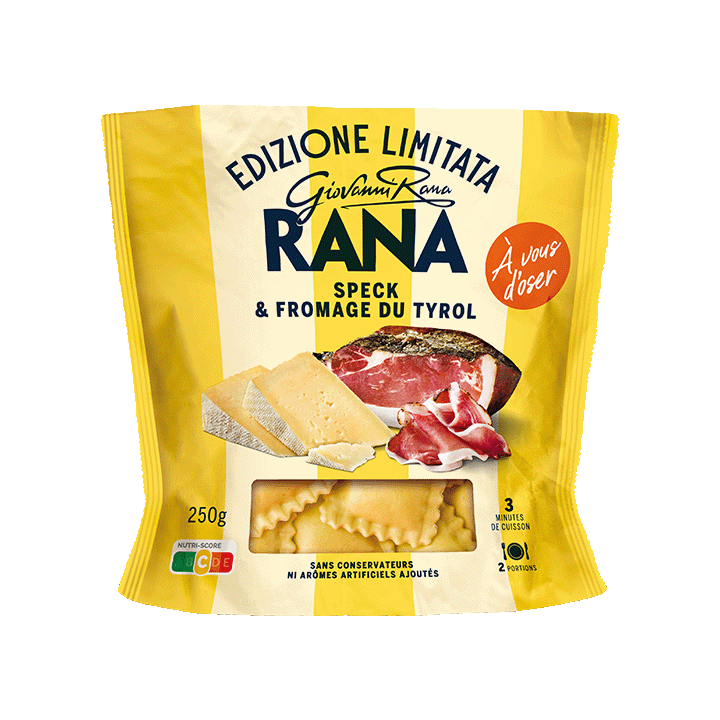 Ravioli Speck et fromage du Tyrol