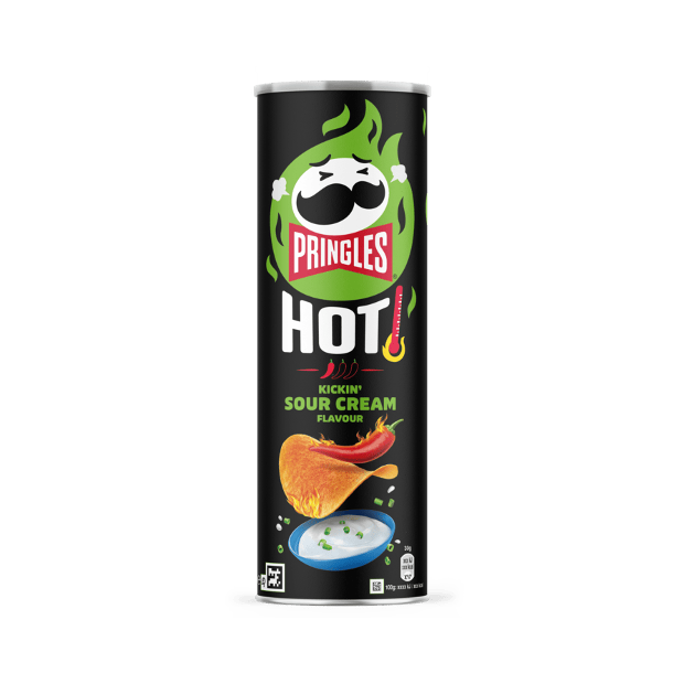 Pringles HOT Kickin Sour Cream 160g