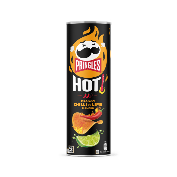 Pringles HOT Mexican Chilli & Lime 160g