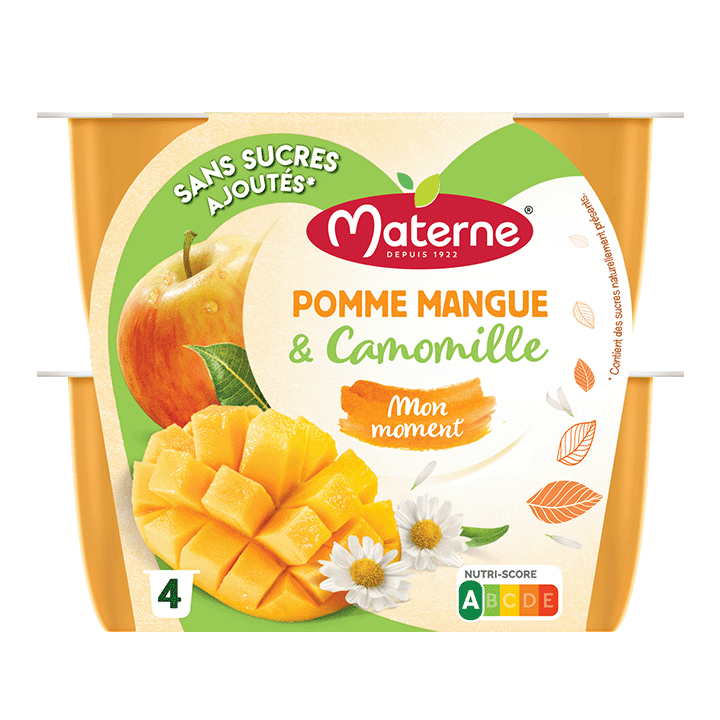 Pomme Mangue Camomille - 4x100g