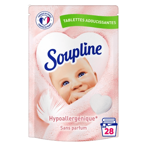 Soupline Tablettes Hypoallergénique 28 pcs