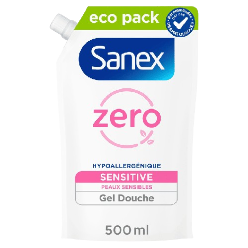 Sanex Zero% Recharge Peaux Sensibles 500ML