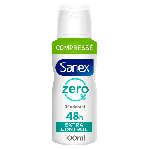 Sanex Zero% Extra Control Compressé 100ML
