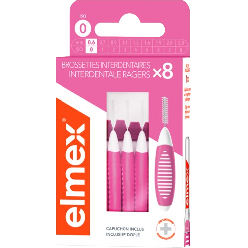  elmex® brossettes interdentaires ISO 0 0.6mm