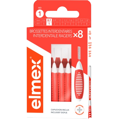  elmex® brossettes interdentaires ISO 1 0.7mm