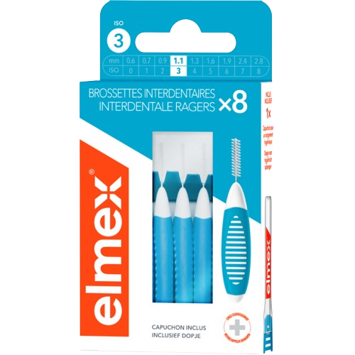  elmex® brossettes interdentaires ISO 3 1.1mm