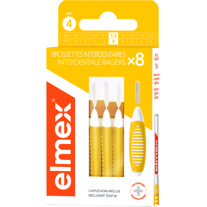  elmex® interdentale borsteltjes ISO 4 1.3mm