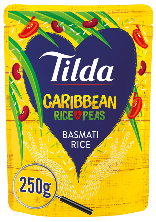 Caribbean Basmati Rice & Peas 250g