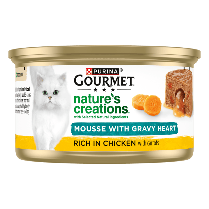 Mousse with Gravy Heart Chicken 85g