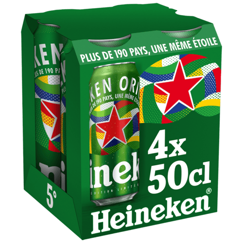 Heineken Boîte 4x50cl