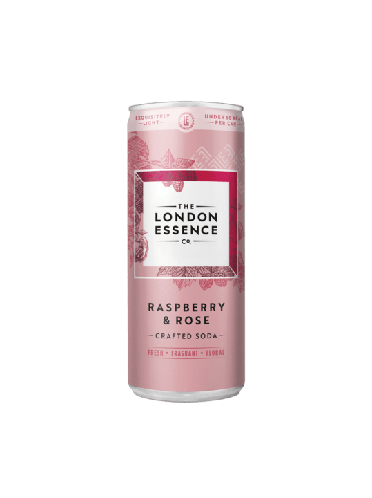 Raspberry & Rose Crafted Soda