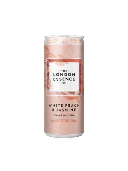 White Peach & Jasmine Crafted Soda