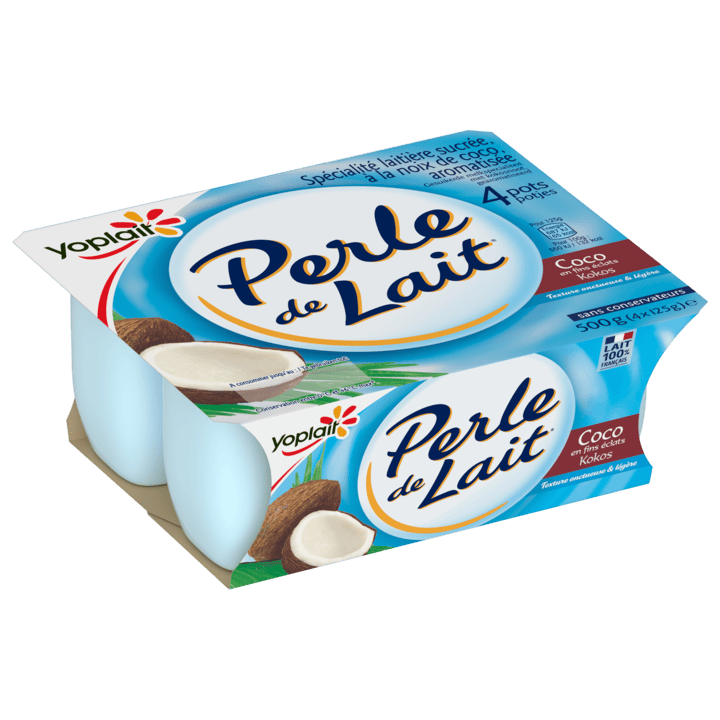 Perle de Lait Coco x4