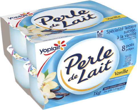 Perle de Lait Vanille x8