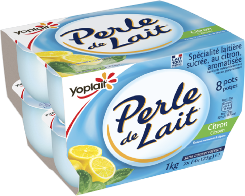 Perle de Lait Citron x8