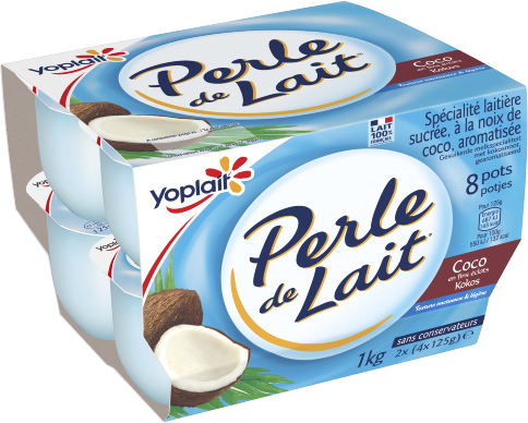 Perle de Lait Coco x8