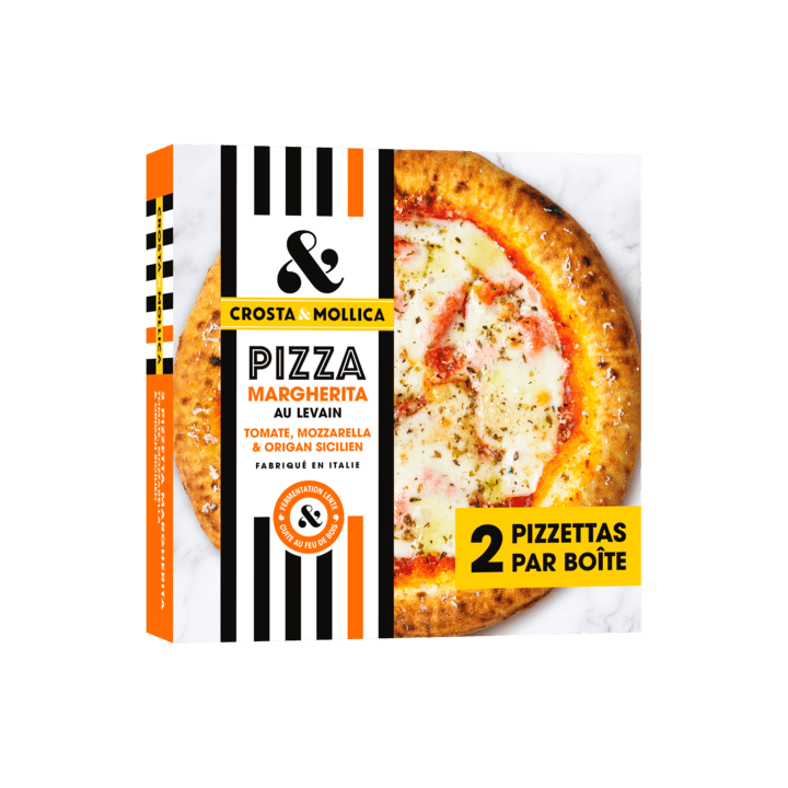 Crosta & Mollica Pizzetta Margherita x2 - 436g