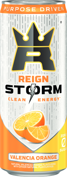 Reign Storm Valencia Orange 355ml