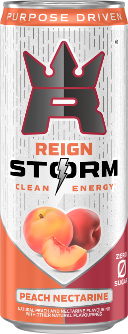 Reign Storm Peach Nectarine 355ml