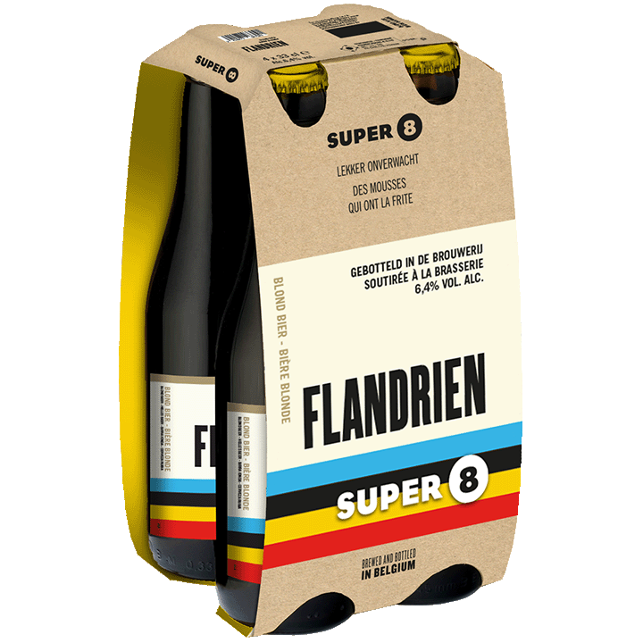 SUPER 8 Flandrien 4x33cl