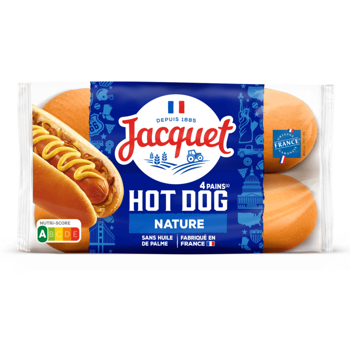 HOT DOG NATURE X4 - 240G