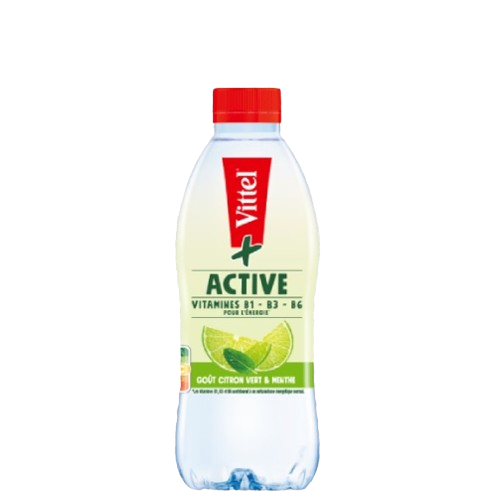 VITTEL®+ Active Goût Citron-Vert & Menthe 75cl